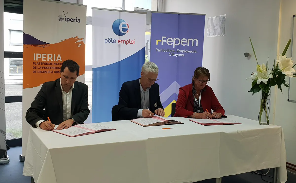 Hauts-de-France: Pôle emploi, FEPEM and IPERIA commit to domestic work
